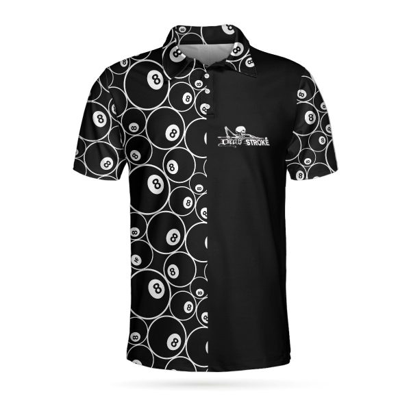 American Football Texture 3D All Over Printed Short Sleeve Polo Shirt