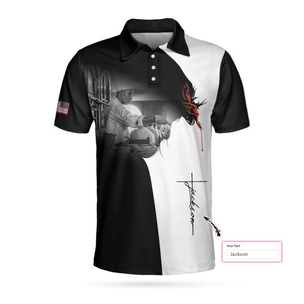 Personalized Chef I Can Do All Things 3D All Over Printed Short Sleeve Polo Shirt