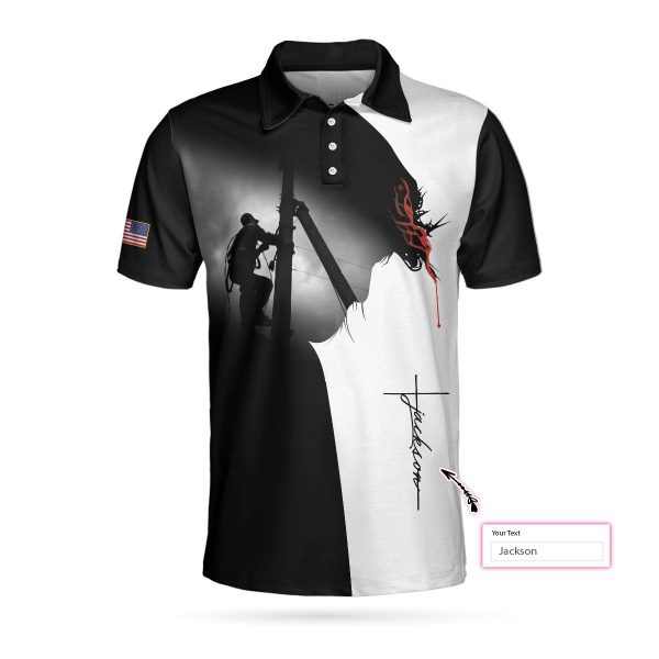 Personalized Electrician I Can Do All Things 3D Short SleevePolo Shirt