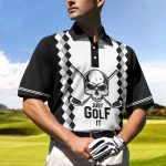 Just Golf It Skull 3D AOP Polo Shirt