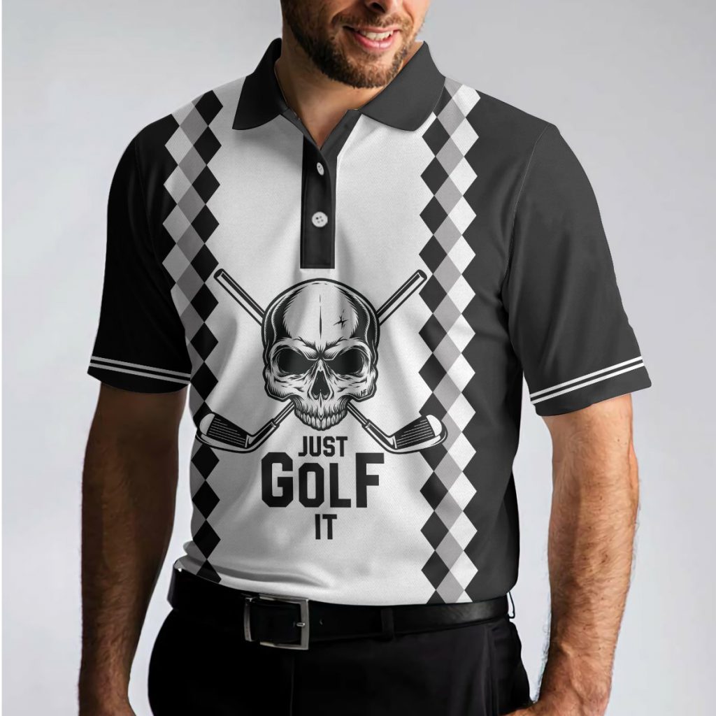 Just Golf It Skull 3D Aop Polo Shirt