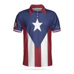 Puerto Rico Flag 3D AOP Polo Shirt