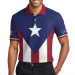 Puerto Rico Flag 3D AOP Polo Shirt