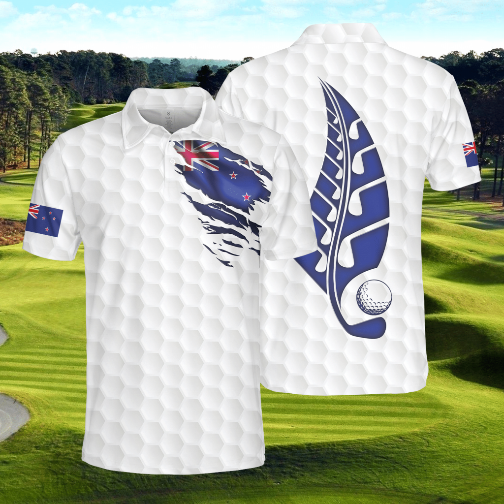 New Zealand Golf Lovers All Over Print Premium Polo Shirt