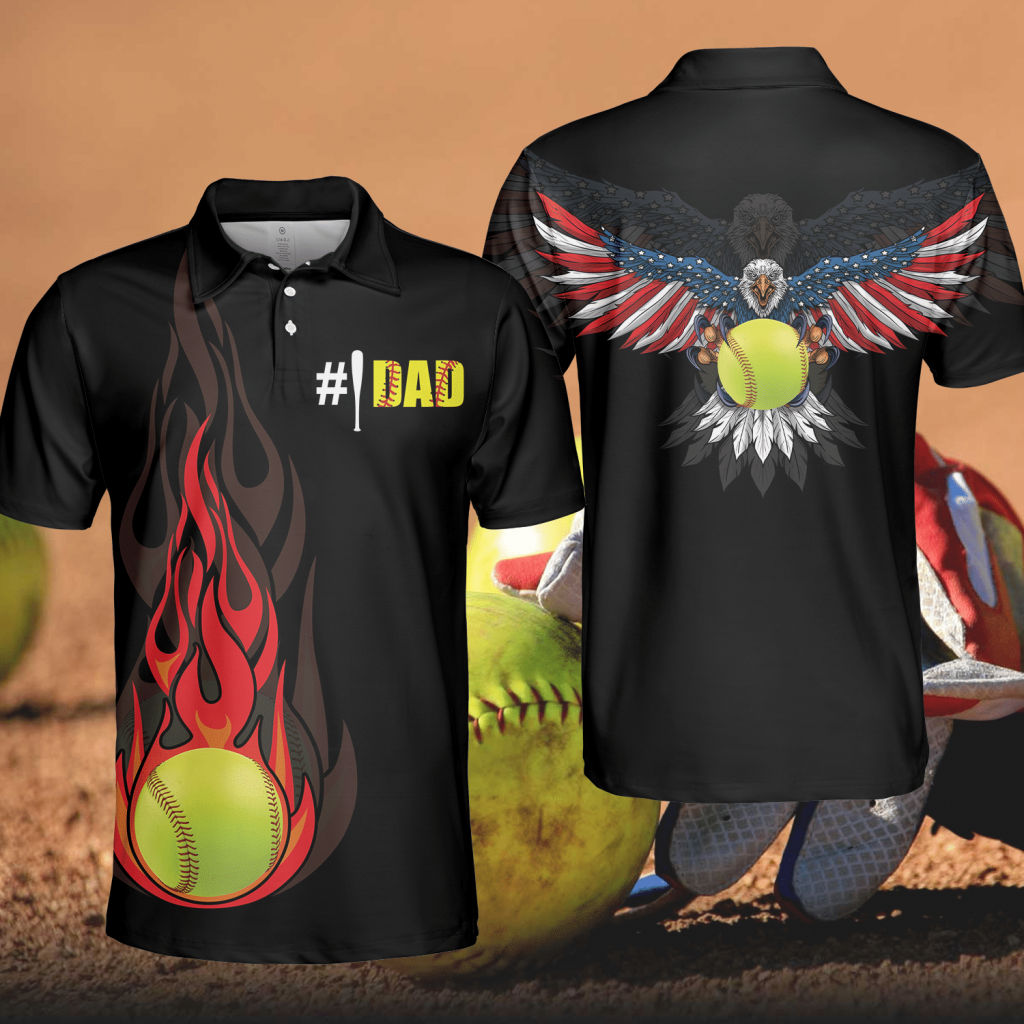 Softball American Eagles Polo Shirt