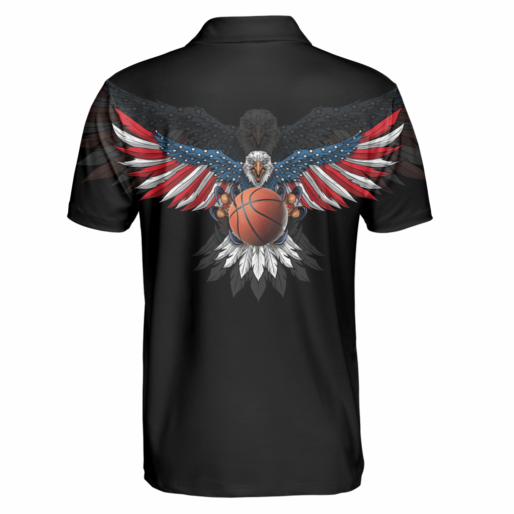 Basketball American Eagles Polo Shirt