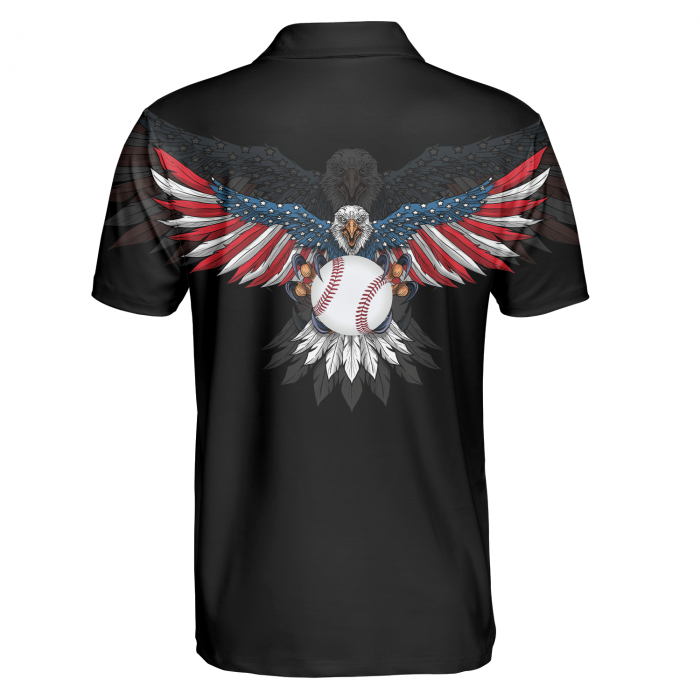 Baseball American Eagles Polo Shirt