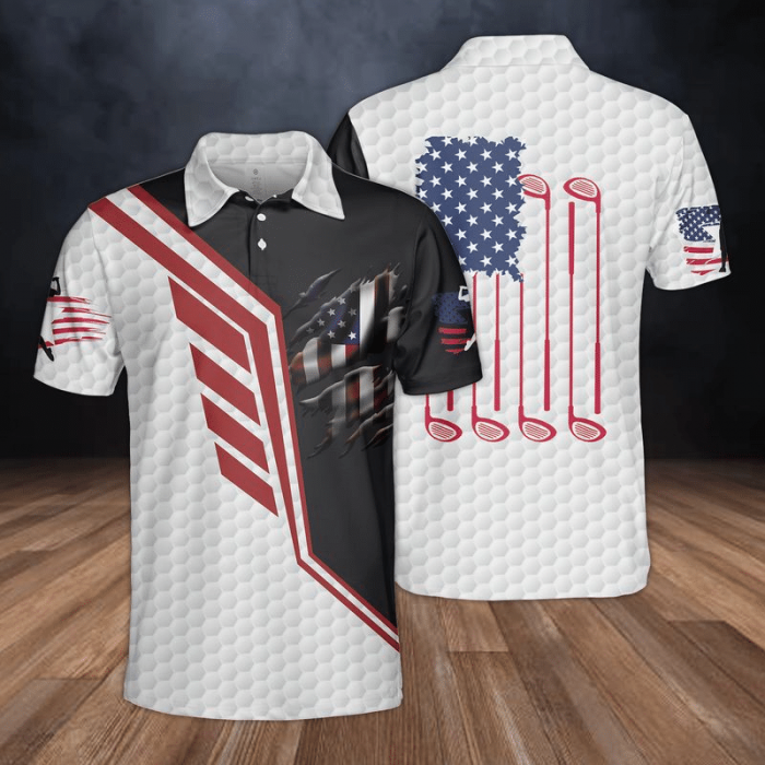Unique Golf Shirts – Golf Usa Polo Shirt For Best Golfers