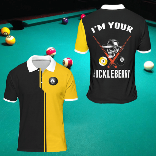 Billiard Shirt – Amazing Carom Billiards Pool Cue Polo Shirt For Snooker Lover
