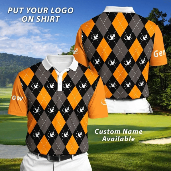 Mens Golf Polo – Personalized When A Men Go To The Golf Clubs Polo Shirt