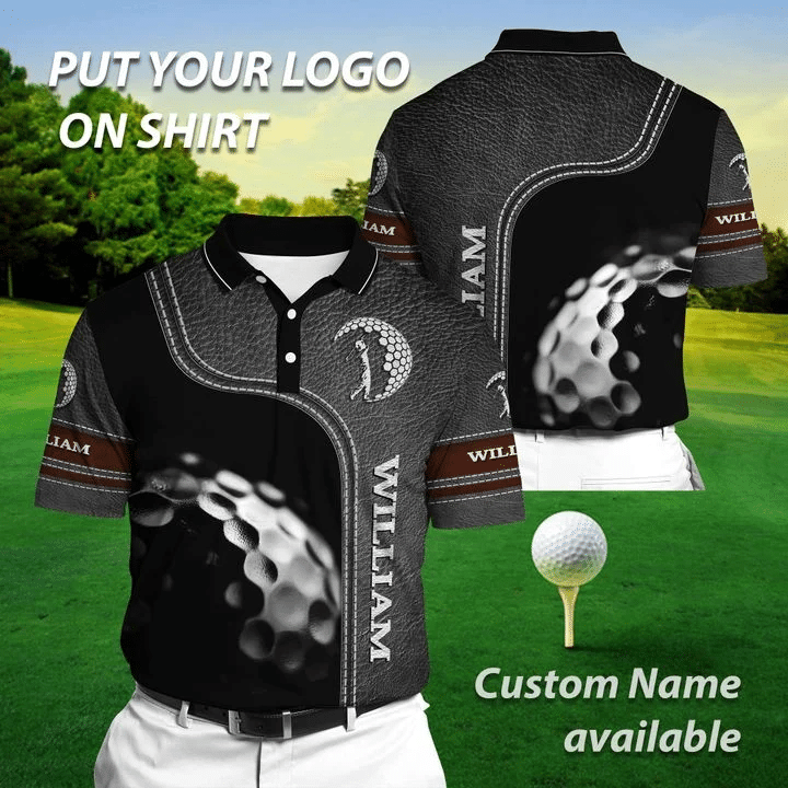 Mens Golf Polo – Personalized When A Men Go To The Golf Clubs Polo Shirt