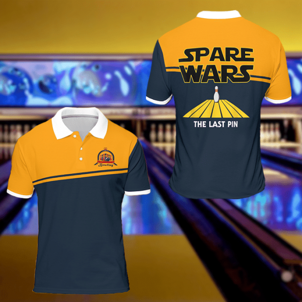 Unique Bowling Shirts – Ten Pin Bowling Split Happens Bowl Polo Shirt
