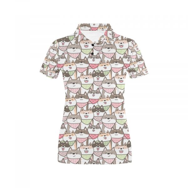 Dachshund Shirt – Dachshund Happy Print Pattern Polo Shirt Gift For Men And Women