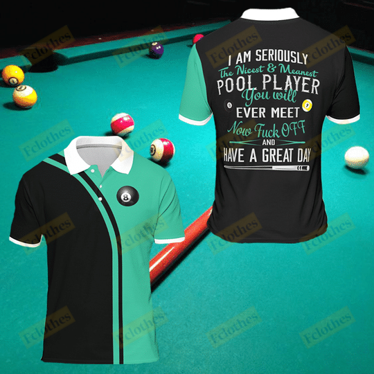 Billiard Shirt – Snooker Print Pattern Polo Shirt Best Gift Idea For Billiard Lover
