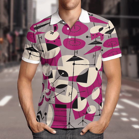 Music Shirt – Playing My Drums Is Therapy Polo Shirt For Music Lover