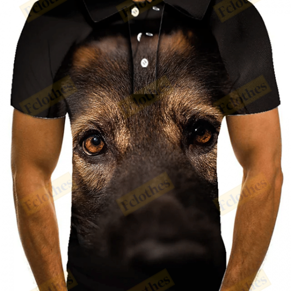German Shepherd K9 Shirts – Supporting The Paws That Enforce The Laws Polo Shirt