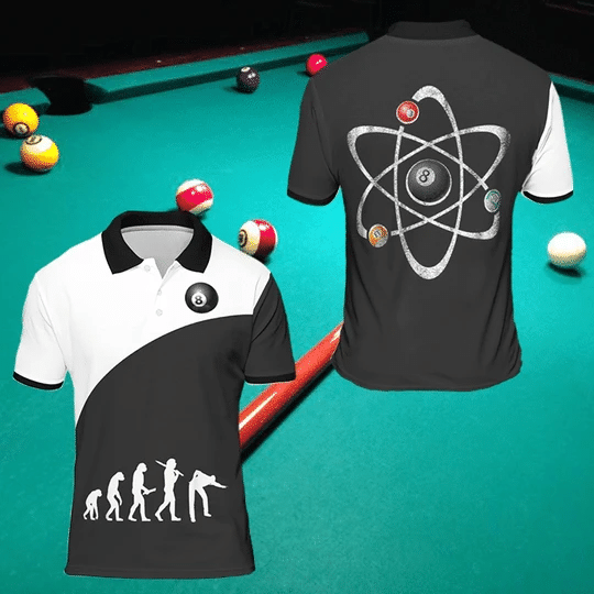 Snooker Shirts – Some Grandpas Play Bingo Real Grandpas Go Play Pool Black Billiards Polo Shirt