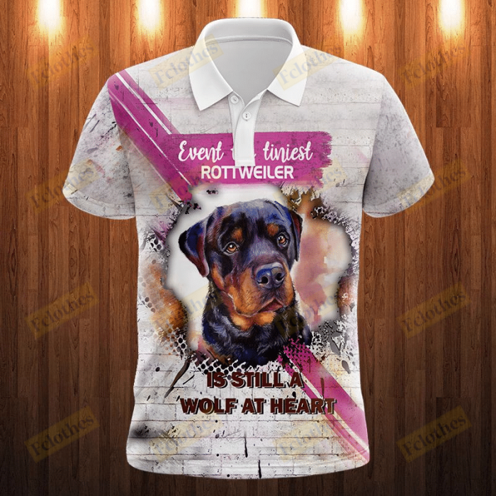 Dog Shirt – Gifts For Dog Owners All You Need Is Love And Rottweiler Polo Shirt