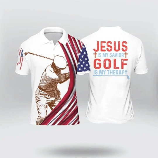 Golfer Shirt – Golf Ball Pattern Golf And Beer Polo Shirt For Men And Women