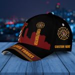 09/11 We Will Never Forget Firefighter Memorial 20th 2021 AOP Baseball Cap Hat