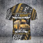 I Wash 40-60 Screaming In A Mirror Shool Bus Driver AOP 3D T-Shirt