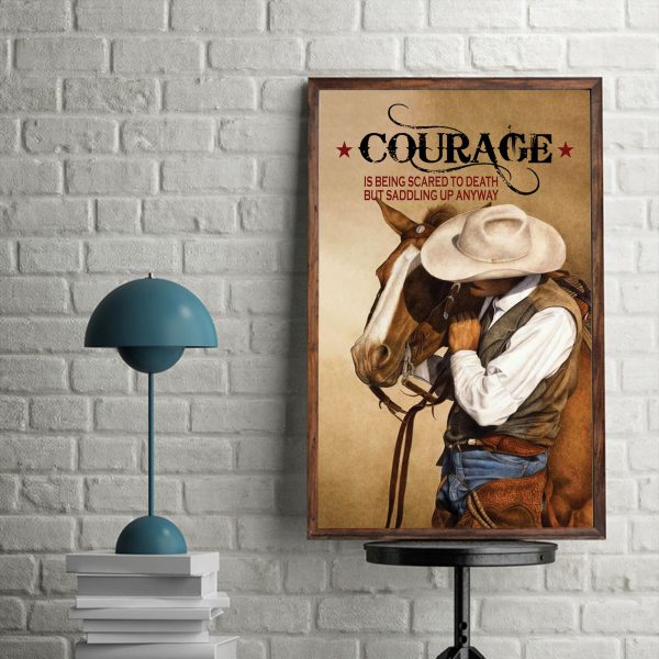 Dreamer Man Racing Horse Winner Printed Poster Unframed