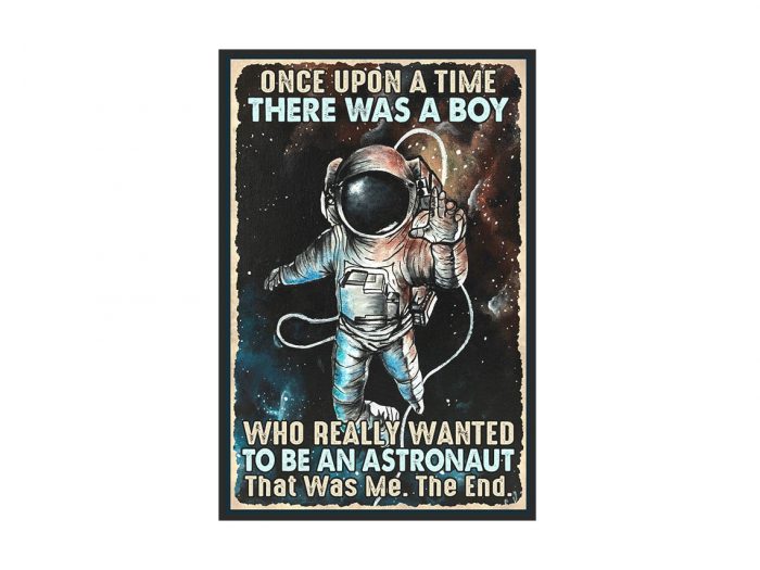 Astronaut Home Living Room Wall Decor Vertical Poster Unframed