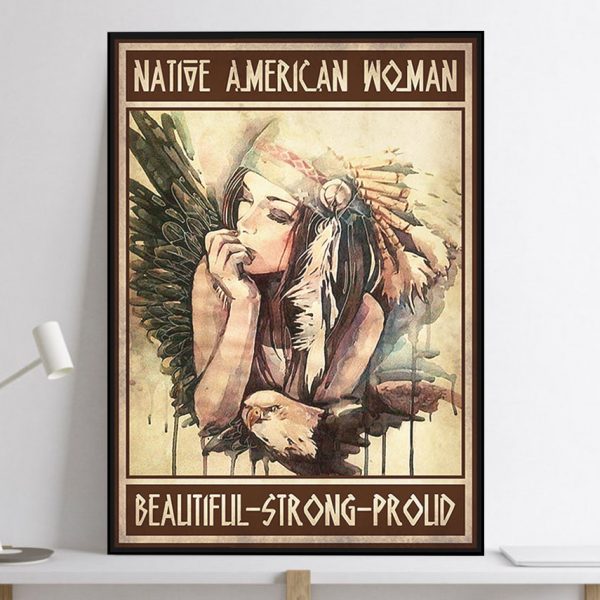 The Trail Of Tears Native American Poster Unframed Us Novelty Quote Meaningful, Motivational