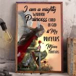 Warrior Princess Child Of God Poster – Inspiration Religious Gift