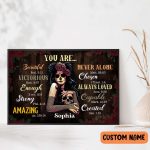 Sugar Skull Gothic Style For Tattoo Girl Gift Poster You Are Beautiful Personalized Gift
