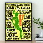 Custom Depender Soccer Women Poster Gift Idea For Soccer Player, Daughter