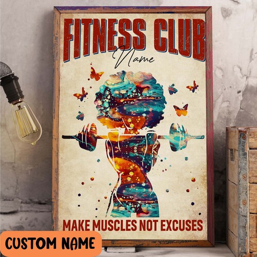 Weightlifting Life Lessons  Poster  Ideal Gift For Gymmer Love Lifting Fitness