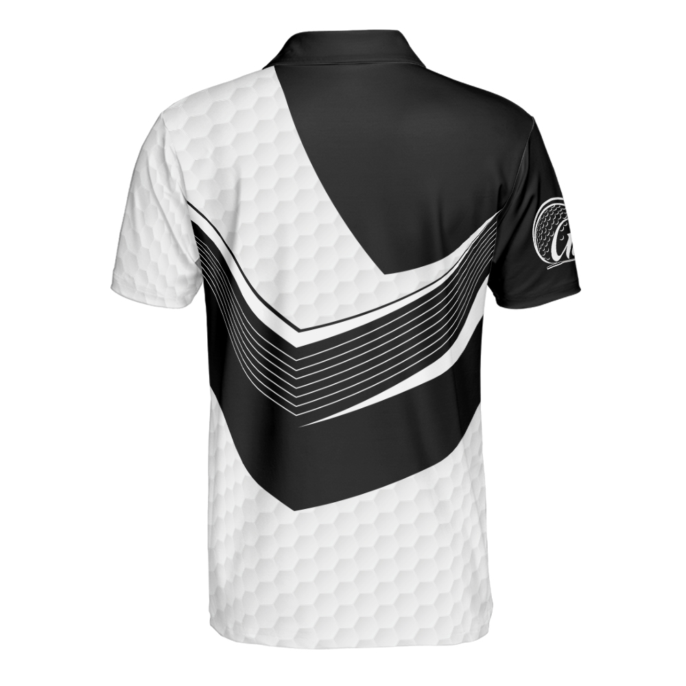 Personalized Men’S Golf Shirts, Swing Golfer Polo – Golf Club 3D T-Shirt Short Sleeve