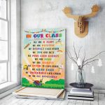 In Our Class We Are A Team Poster – Education Classroom Motivational Wall Decor