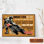 Motocross I’m A Motocross Rider – Personalized Wall Art Poster Dirt Bike Gifts