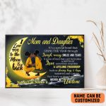 Mom And Daughter Special Bond Landscape Poster Mother’s Day Gift