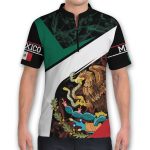 Personalized Mexico Will Always Be My Home Bowling Jersey Polo