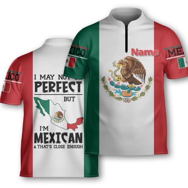 Personalized Mexico Sons Of Mexico American Chapter Skull Bowling Jersey Polo