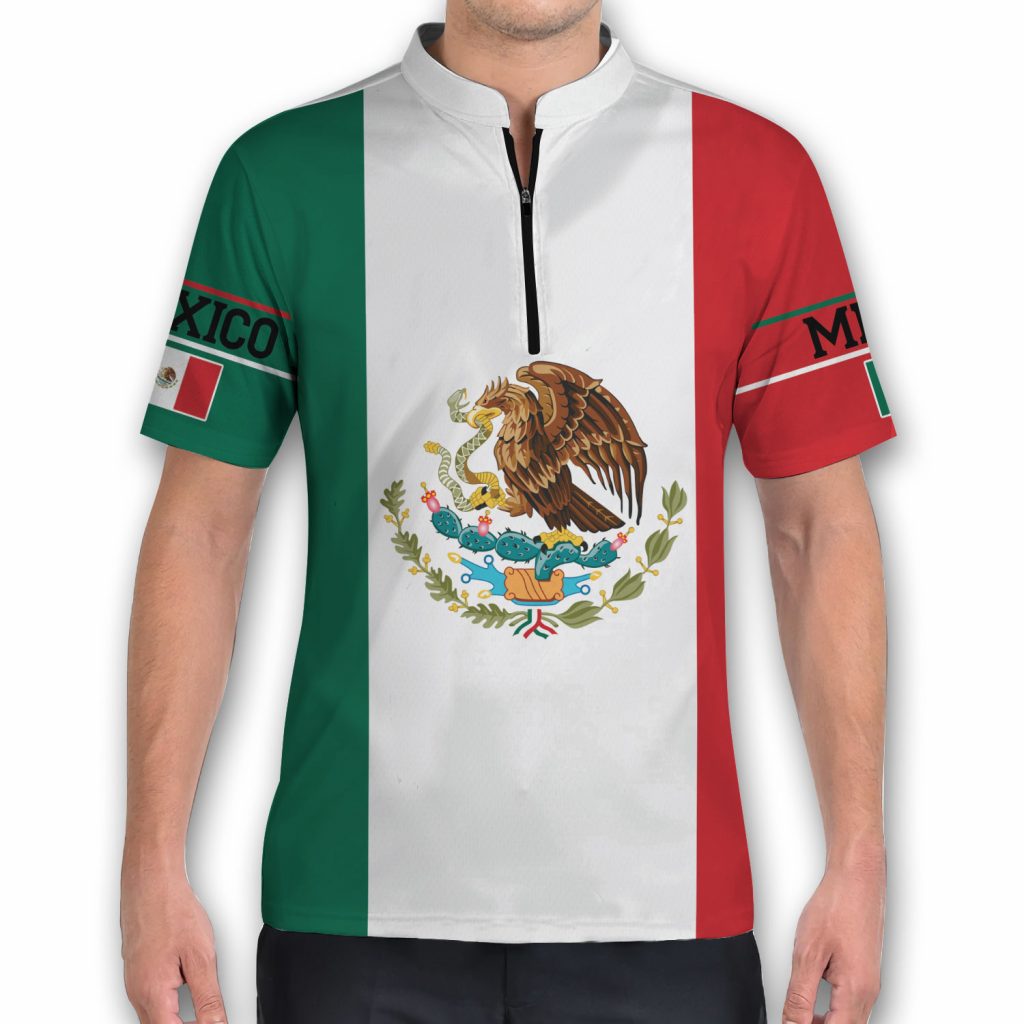 Love Mexico I May Not Be Perfect But I’M Mexican Bowling Jersey Polo