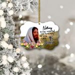 Nothing In This World Can Satisfy My Soul Like Jesus Wooden Ornaments Christmas Gift