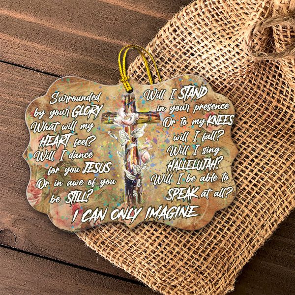 God Says You Are Hummingbird with Sunflower Wooden Ornaments Christmas Gift
