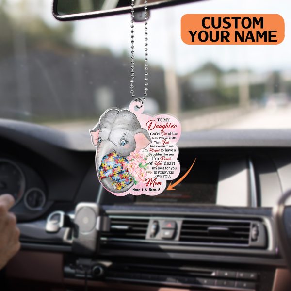 Personalized Truck Driver Car Ornament Christmas Tree Hangging Christmas Decor