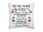 Personalized To My Wife Coffee Best Gift Pillow Pillow Case