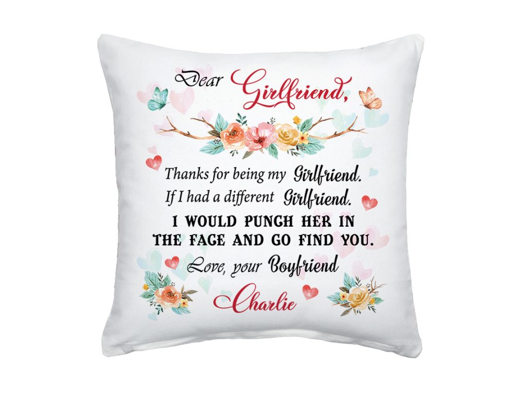 Dear Girlfriend Punch Her In The Face And Go Find You Pillow Case
