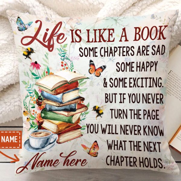 Dragon Read Book Poster Once Upon A Time Love Book Pillow Cover