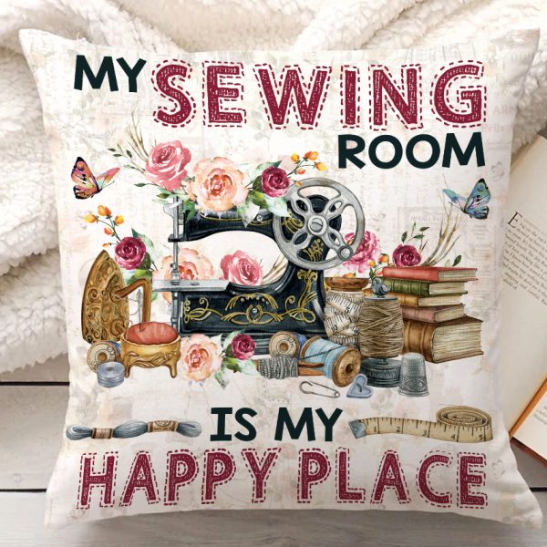 Sewer Quilter Sewing Sew Seamstress Gift The Power Custom Name Pillow Case