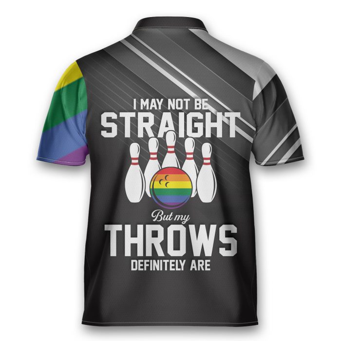 Trans Shirt Bowling, Funny Lesbian Bowling Jersey Zipper Shirt