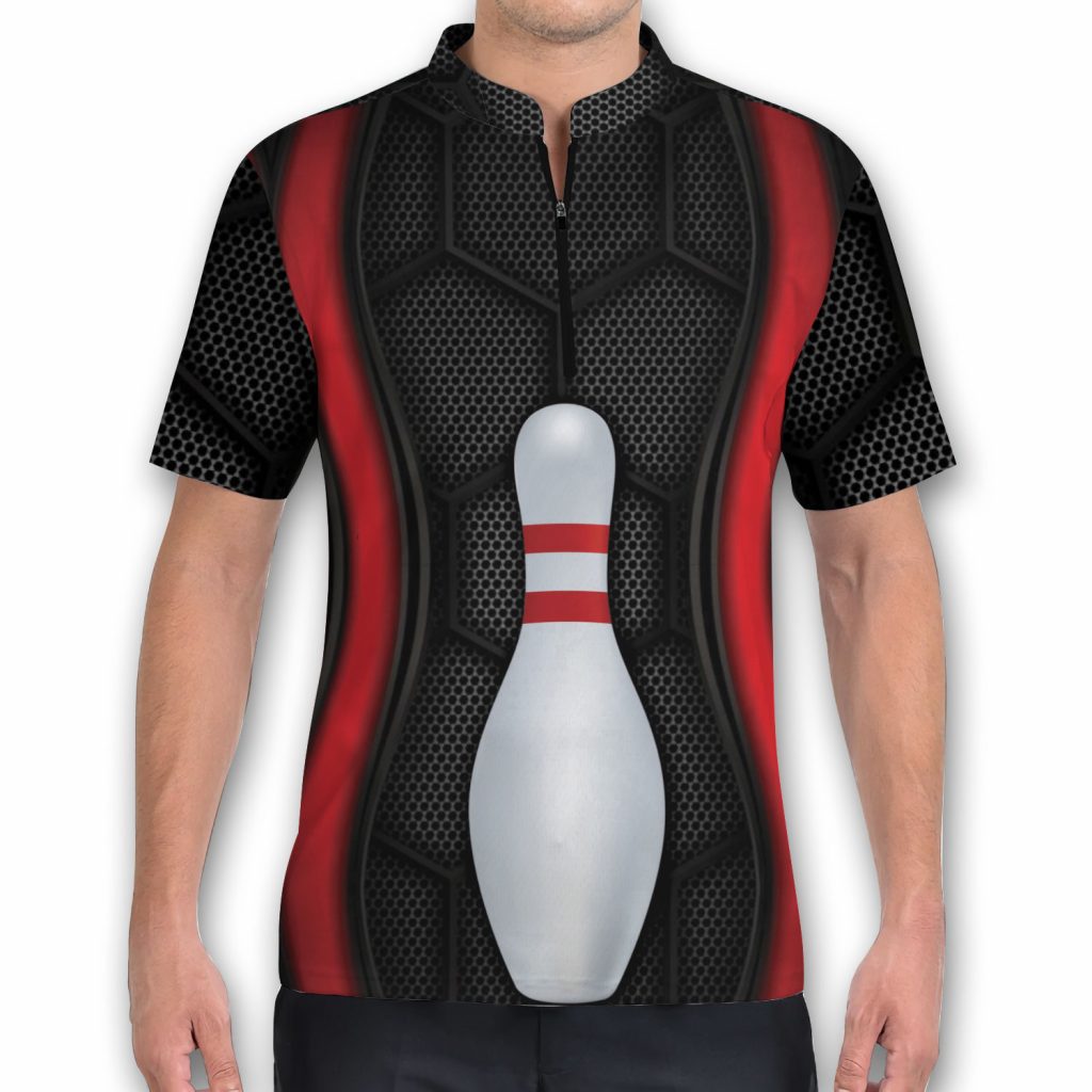 thumbnail image 2 of Fashion Bowling Ball Zip Jerseys With Wolf And Bowling Ball 2 of 12