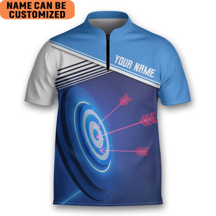 Personalized Best Archery Ever, Archery Team Uniform Shooter Archery Jersey Zipper Shirt
