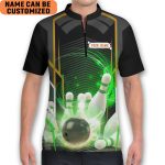 Custom Name Sometimes I Can Almost Hear Bowling Jersey Zipper Shirt